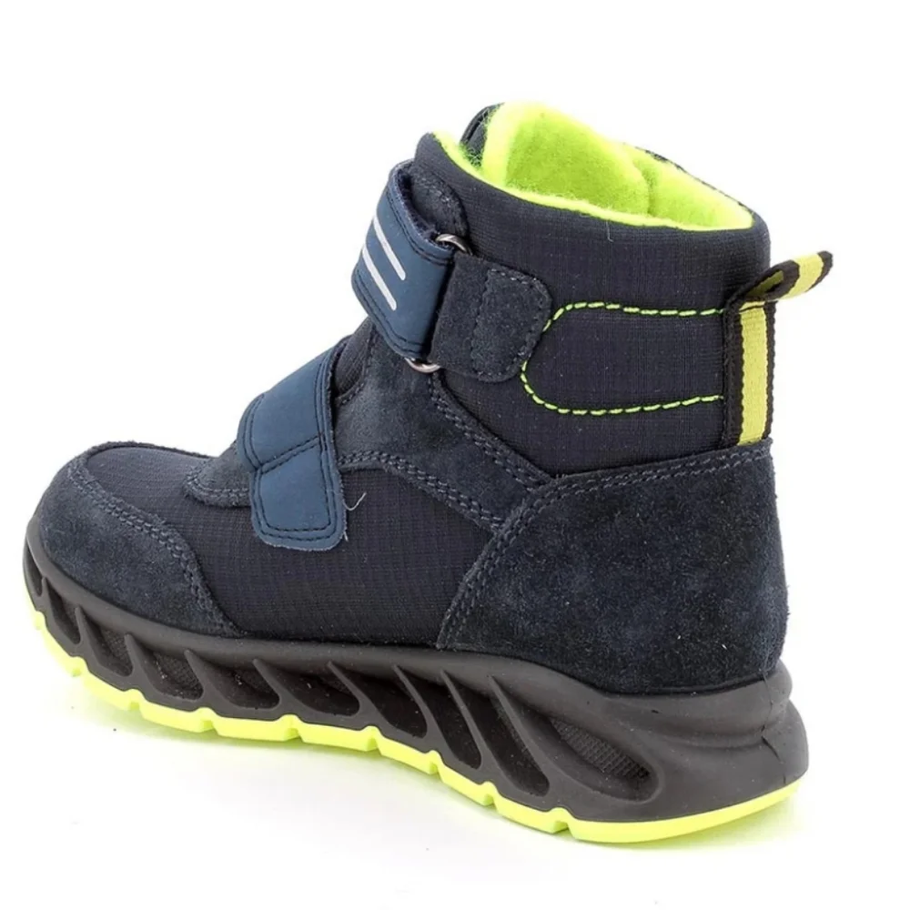 Primigi Boys Gore-Tex Hiker Boot Navy & Lime Nwt Size 7 (39)